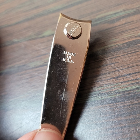 Vintage Special Triple Cut German Manicure Set in Leather Zipper - Picture 8 of 14